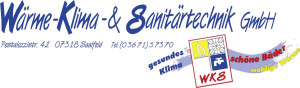 Logo Wärme-, Klima- & Sanitärtechnik GmbH